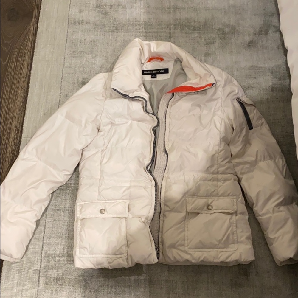 White Puffer Jacket